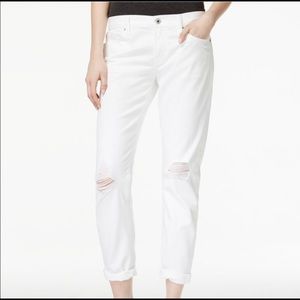NWT White Lucky Brand Sienna Slim Boyfriend